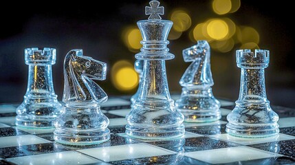 Crystal Clear Chess: Strategy and Skill on the Board