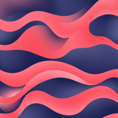 Seamless Abstract Background - navy and coral for brochures
