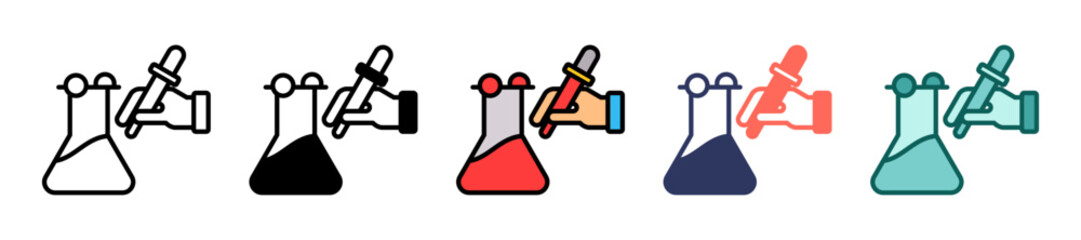 Blood Sample multiple icon