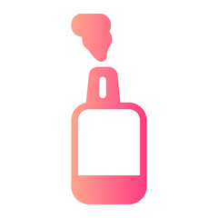 Obraz premium vape gradient icon