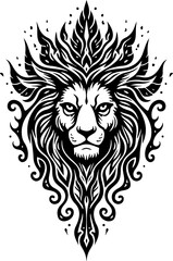 Fototapeta premium Tribal Tattoo And Ornament Design Vector Bundle 