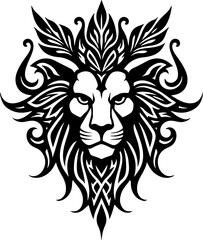 Obraz premium Tribal Tattoo And Ornament Design Vector Bundle 