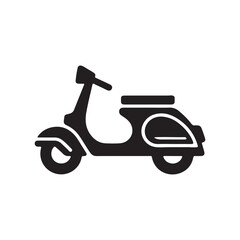 Obraz premium Classic Scooter Icon
