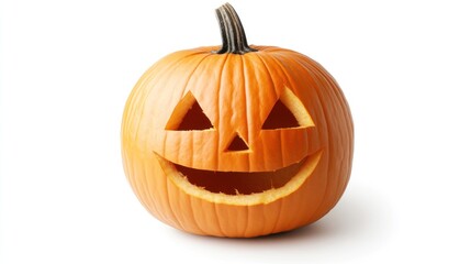 Carved pumpkin face, Halloween decoration