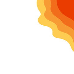 Paper Cut Abstract Corner