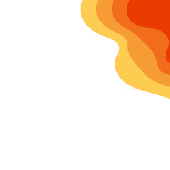 Paper Cut Abstract Corner