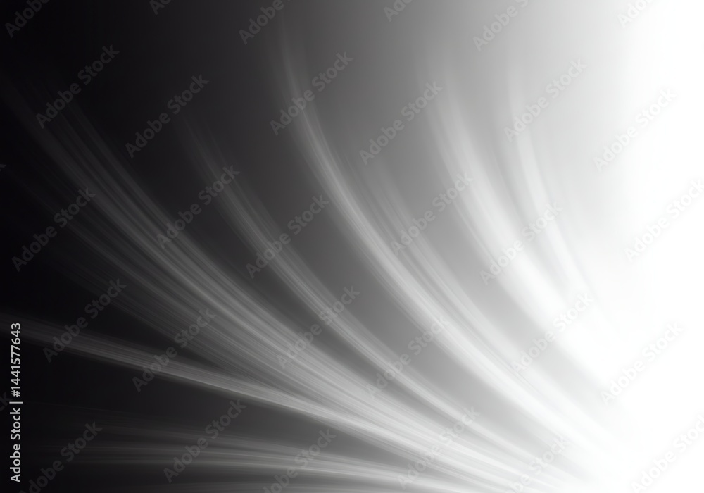 Aufkleber a smooth grayscale gradient with a flowing, almost liquid texture transitions from a deep black on t