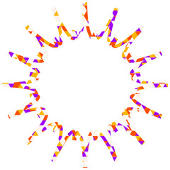 吹き出し タイル 三角模様_1本線_4色 (9)