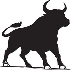 Bull Vector Art, Icons