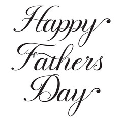 Happy Fathers Day bow tie typography banner. Father's day sale promotion calligraphy poster with doodle necktie and divider sketch line. Father's day lettering for Gift card.  Modern calligraphy 