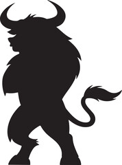 Bull Vector Art, Icons