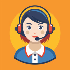 customer care service vector