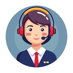 customer care service vector