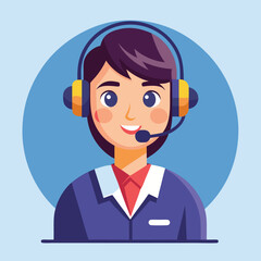 customer care service vector