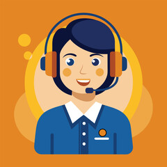 customer care service vector