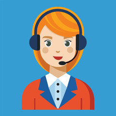 customer care service vector