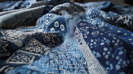 Intricate Traditional Javanese Batik Patterns, Hand-drawn, Rich Earth Tones, High Detail, Cultural Heritage
