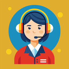 customer care service vector