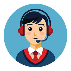customer care service vector
