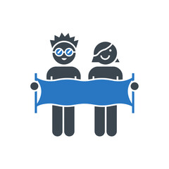 Social Connection Banner Icon