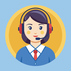 customer care service vector