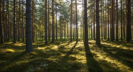 Obraz premium Golden Hour's Embrace AI Generated