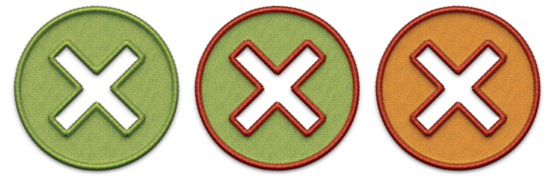 Embroidery shapes for background. Embroidery background.