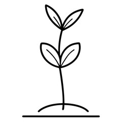 carrot vegetable in continuous line art drawing style modern simple carrot drawing