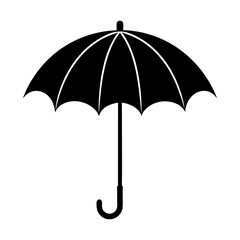 Umbrella Silhouette vector illustration