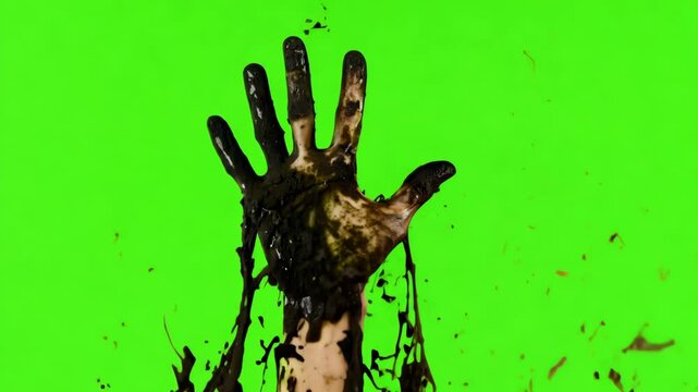 Green Screen Background Perfect for Chroma Keying and Post Production Editing