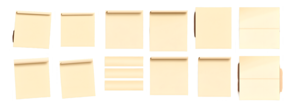 Organizational Files Display: A comprehensive array of file folders, neatly organized, conveying concepts of order, efficiency, and meticulous management.