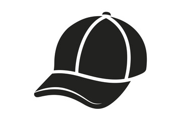 baseball cap vector illustration on white background