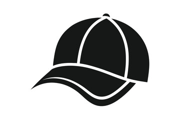baseball cap vector illustration on white background