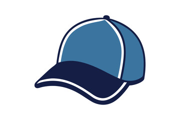 Sport head Cap vector design illustration isolated on white background