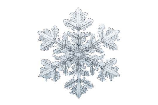 Stunning Snowflake Crystal - Nature's Art