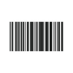 Realistic barcode icon. Bar code icon. Black barcode icon. Vector illustration, EPS 10