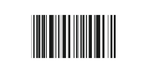 Barcode icon isolated in vector, bar code, barcode symbol icon for mobile app, web UI or retail marketing