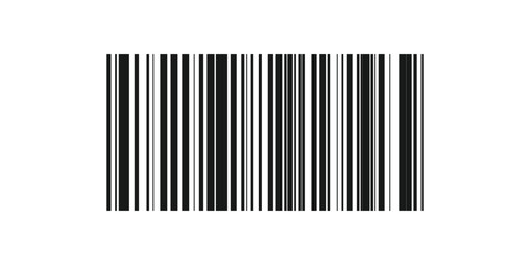 Barcode icon isolated in vector, bar code, barcode symbol icon for mobile app, web UI or retail marketing