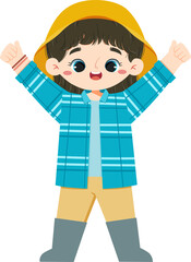 Cute Asian Boy explains about gardening and plant