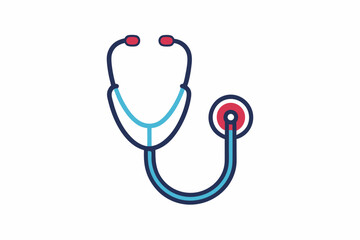 Simple Stethoscope Icon Clean Design