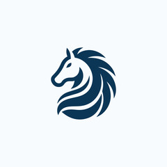 Bold horse logo