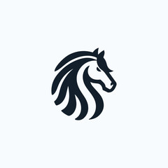 Bold horse logo