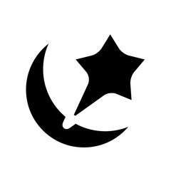 Moon and sun icon