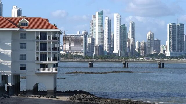 view of the old town of Panama city