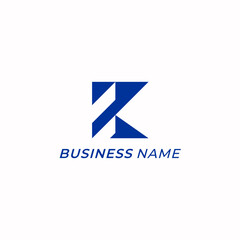 design logo creative letter K