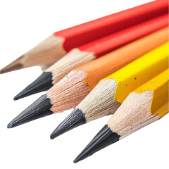 Colored Pencils Close Up: High Resolution Image