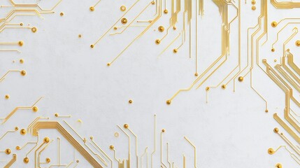 Circuit board design technology hub digital artwork modern aesthetic close-up innovation and connectivity