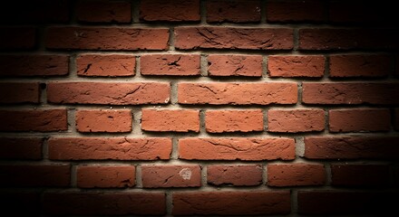 Fototapeta premium Brick Wall Enigma AI Generated