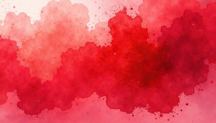 Abstract red watercolor wash, vibrant texture, energetic splash , fiery, abstract, premium