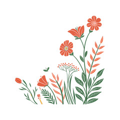 vector floral background